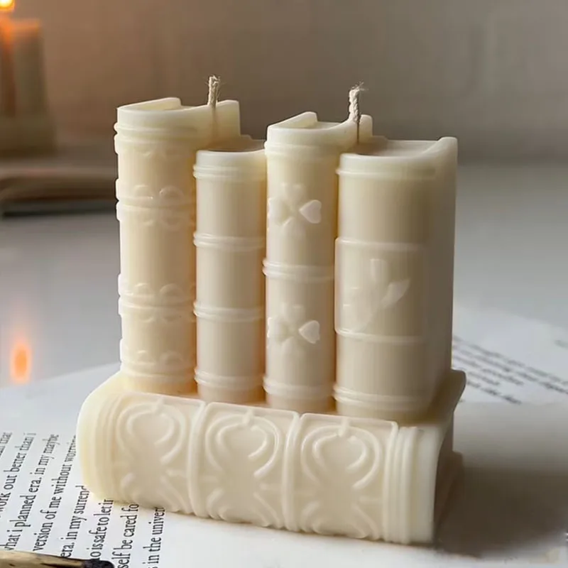 DIY книга дизайн свеча силиконовая форма классическая книга смола бетон цемент гипс силиконовая форма ремесла изготовление украшения дома
DIY книга дизайн свеча силиконовая форма классическая книга смола бетон цемент гипс силиконовая форма ремесла изготовление украшения дома