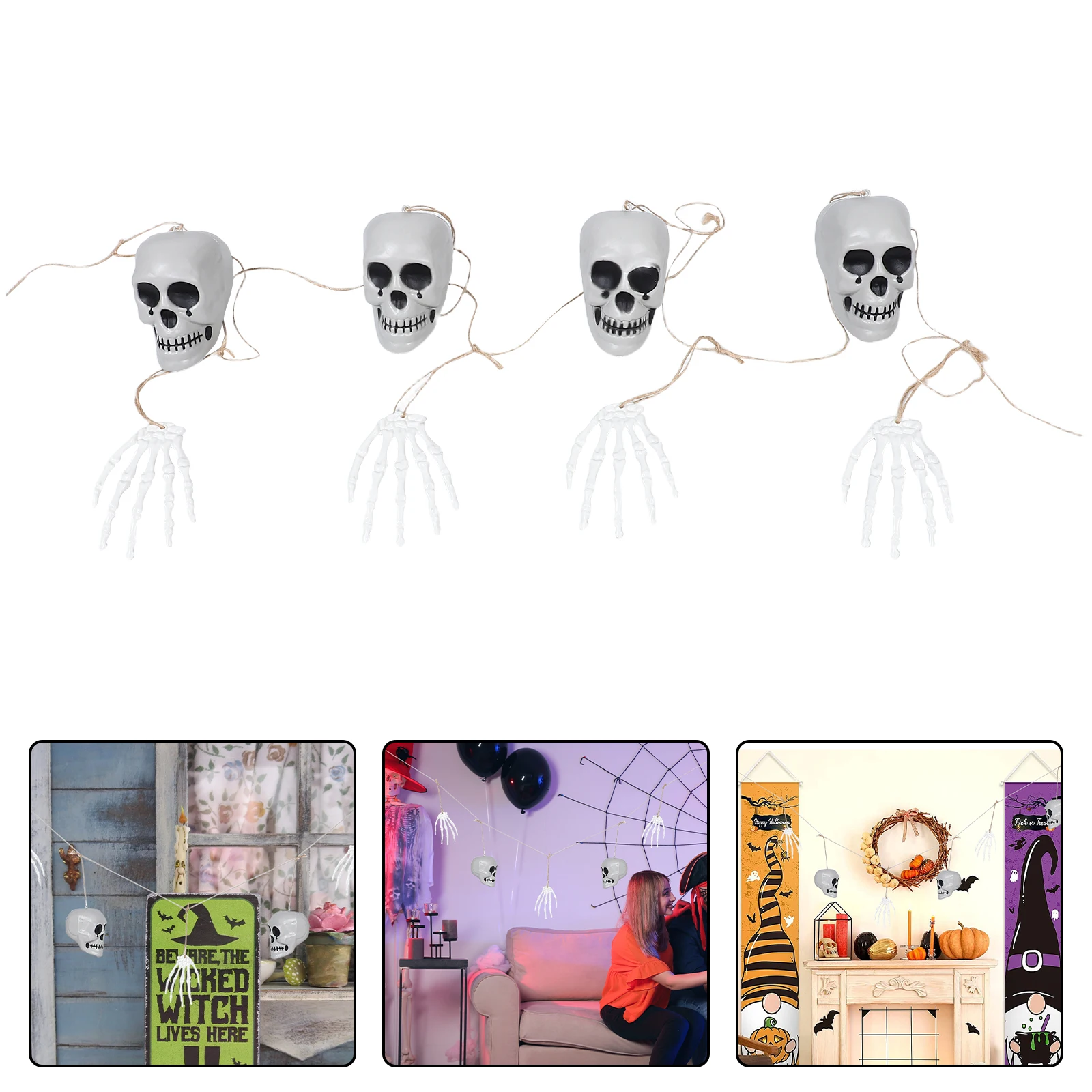 Halloween Skull Decoration Decorative Creepy Party Favor Scary Wall Haunted House Decorations Outdoor
Halloween Skull Decoration Decorative Creepy Party Favor Scary Wall Haunted House Decorations Outdoor