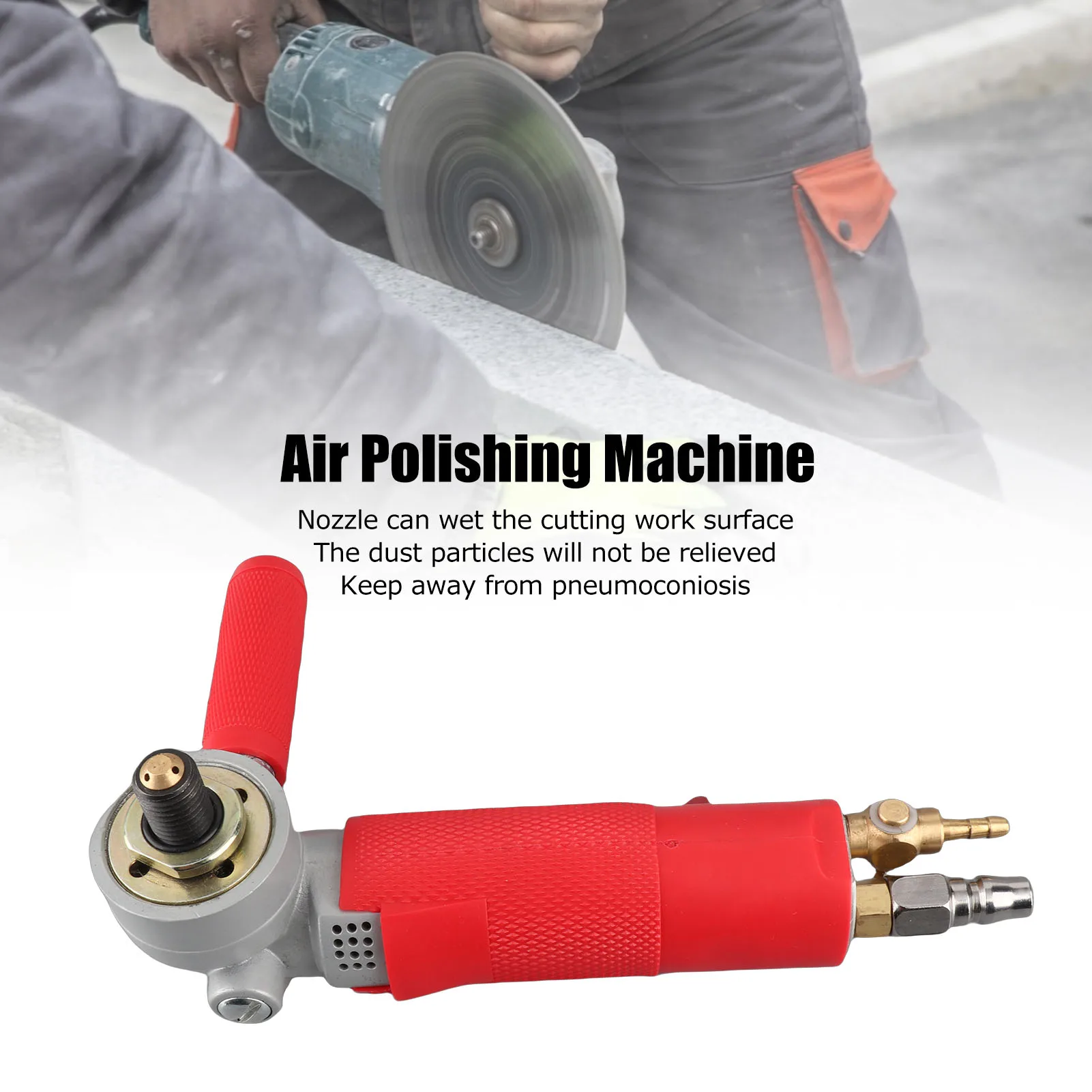 Pneumatic Water Mill 4in Injection Polisher Air Sander Air Polishing Machine for Auto Body Work Grinding Tool
Pneumatic Water Mill 4in Injection Polisher Air Sander Air Polishing Machine for Auto Body Work Grinding Tool