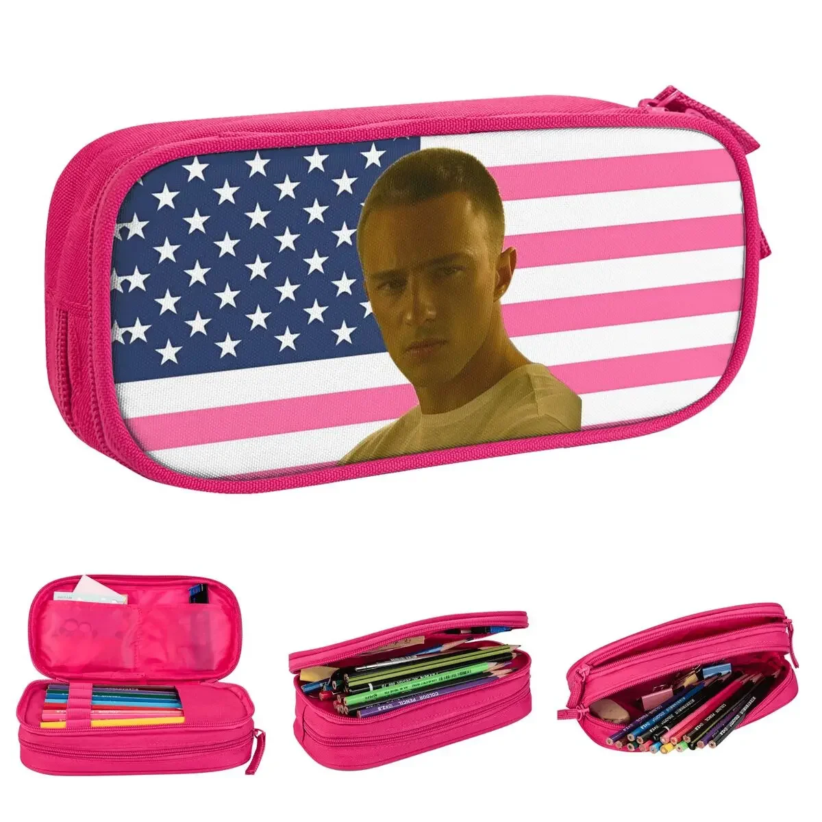 Outerbanks American Flag Pencil Cases Lovely TV Series Pen Holder Bags Student Big Capacity Students School Gift Pencil Box
Outerbanks American Flag Pencil Cases Lovely TV Series Pen Holder Bags Student Big Capacity Students School Gift Pencil Box