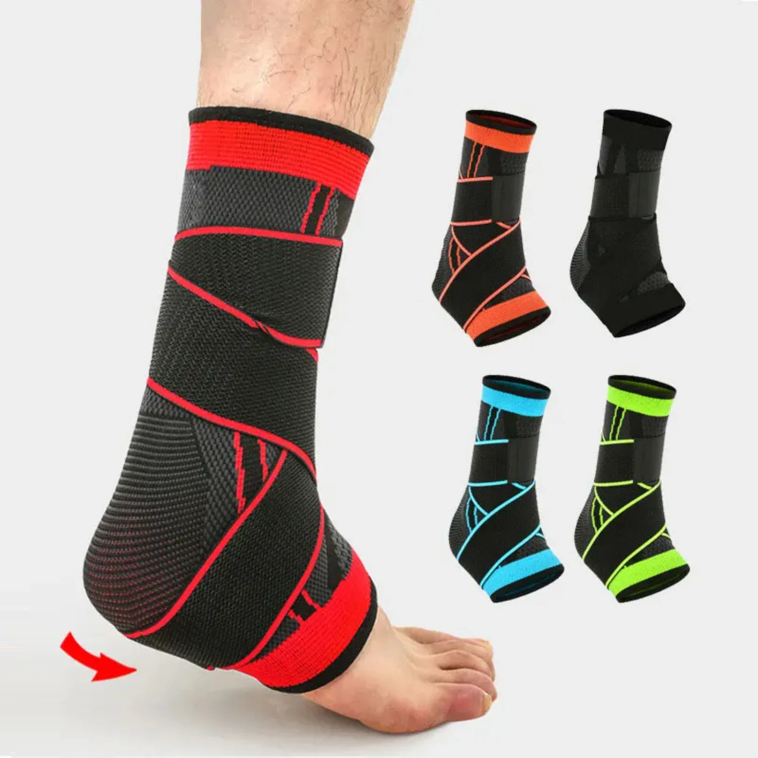 Nylon Sports Ankle Protection Sports Four-sided Elastic Warm Breathable Ankle Fixed Ankle Protector
Nylon Sports Ankle Protection Sports Four-sided Elastic Warm Breathable Ankle Fixed Ankle Protector