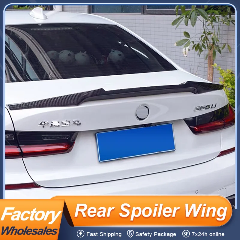 For BMW 3 Series 320i 330i G20 G28 2019 20 21 22 M4 Style Carbon Fiber Material Rear Trunk Lid Car Spoiler Wing Exterior Upgrade
For BMW 3 Series 320i 330i G20 G28 2019 20 21 22 M4 Style Carbon Fiber Material Rear Trunk Lid Car Spoiler Wing Exterior Upgrade