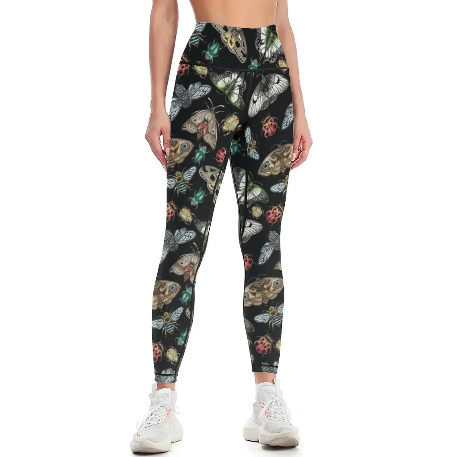 Lino Print Bugs and Insects Leggings Jogger pants gym top Sports female Fitness clothing Womens Leggings
Lino Print Bugs and Insects Leggings Jogger pants gym top Sports female Fitness clothing Womens Leggings