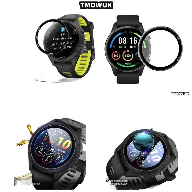 For Garmin Forerunner 158 165 245 255 255s 265 265s Full Cover Anti - Scratch Screen Film 3D Flexible 
For Garmin Forerunner 158 165 245 255 255s 265 265s Full Cover Anti - Scratch Screen Film 3D Flexible