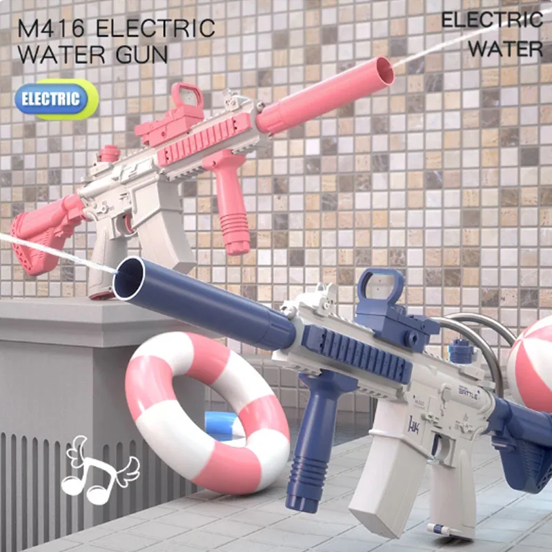 M416 водяной пистолет, электрическая игрушка для стрельбы, полностью автоматическая летняя уличная пляжная вечеринка, детская игрушка, водяной пистолет, подарок
M416 водяной пистолет, электрическая игрушка для стрельбы, полностью автоматическая летняя уличная пляжная вечеринка, детская игрушка, водяной пистолет, подарок