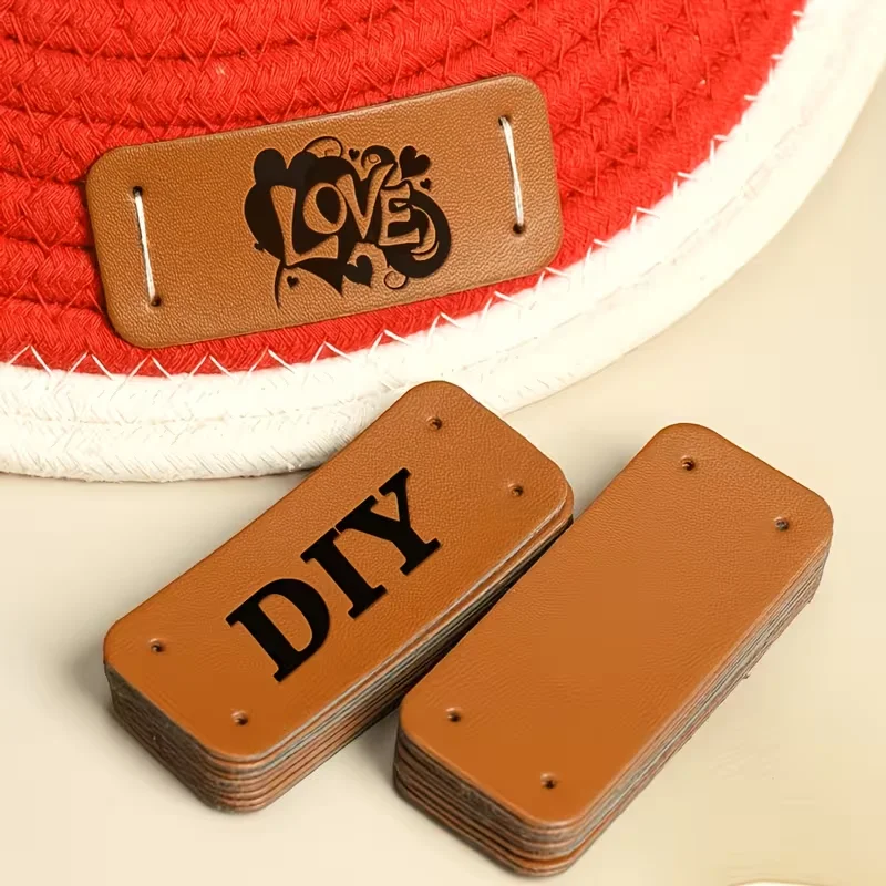 50pcs Custom Laser Engraved Logo PU Leather Handmade Tags DIY Hats Bags Clothes Hand Made Tags Sewing Crafts Garment Accessories
50pcs Custom Laser Engraved Logo PU Leather Handmade Tags DIY Hats Bags Clothes Hand Made Tags Sewing Crafts Garment Accessories