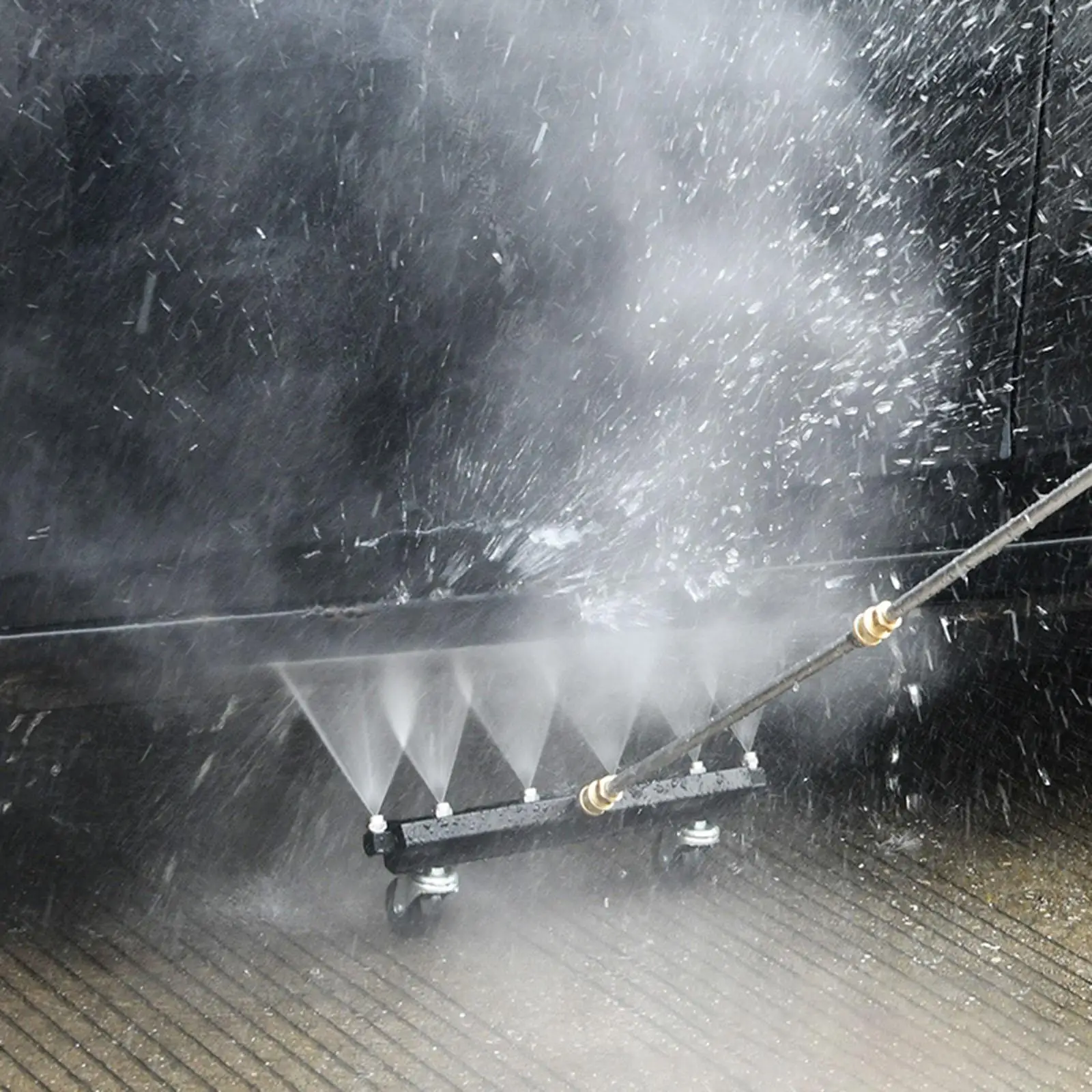 Мощная водная щетка для очистки днища автомобиля, аксессуар для мойки под давлением и уборки подъездных путей
Мощная водная щетка для очистки днища автомобиля, аксессуар для мойки под давлением и уборки подъездных путей