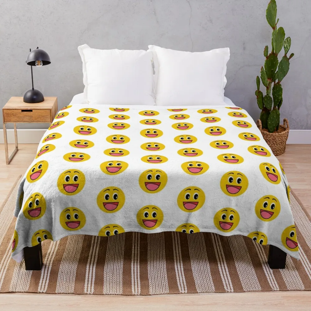 Happy face Throw Blanket decorative cosplay anime manga Decorative Throw Blankets
Happy face Throw Blanket decorative cosplay anime manga Decorative Throw Blankets