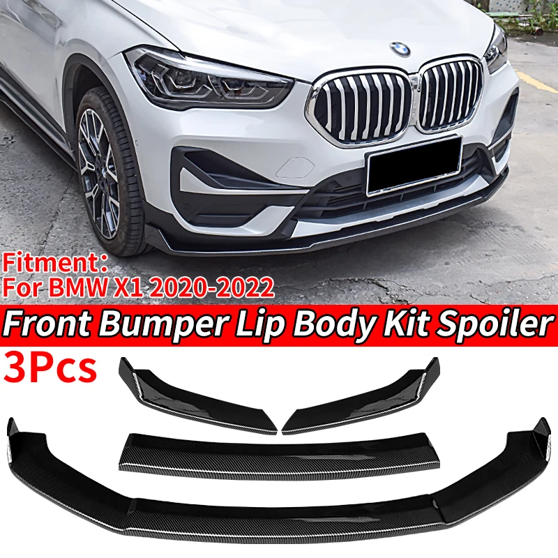 Car Front Bumper Splitter Lip Spoiler Diffuser Guard Body Kit Carbon Fiber Look Accessories ABS For BMW X1 F48 2020 2021 2022
Car Front Bumper Splitter Lip Spoiler Diffuser Guard Body Kit Carbon Fiber Look Accessories ABS For BMW X1 F48 2020 2021 2022
