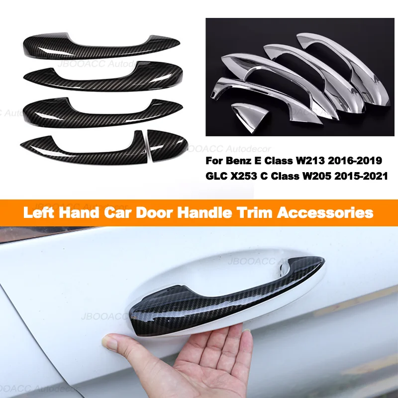 ABS Car Door Handle Trim Accessories For Mercedes Benz E Class W213 2016-2019 GLC X253 C Class W205 2015-2021 Left Hand Driver
ABS Car Door Handle Trim Accessories For Mercedes Benz E Class W213 2016-2019 GLC X253 C Class W205 2015-2021 Left Hand Driver