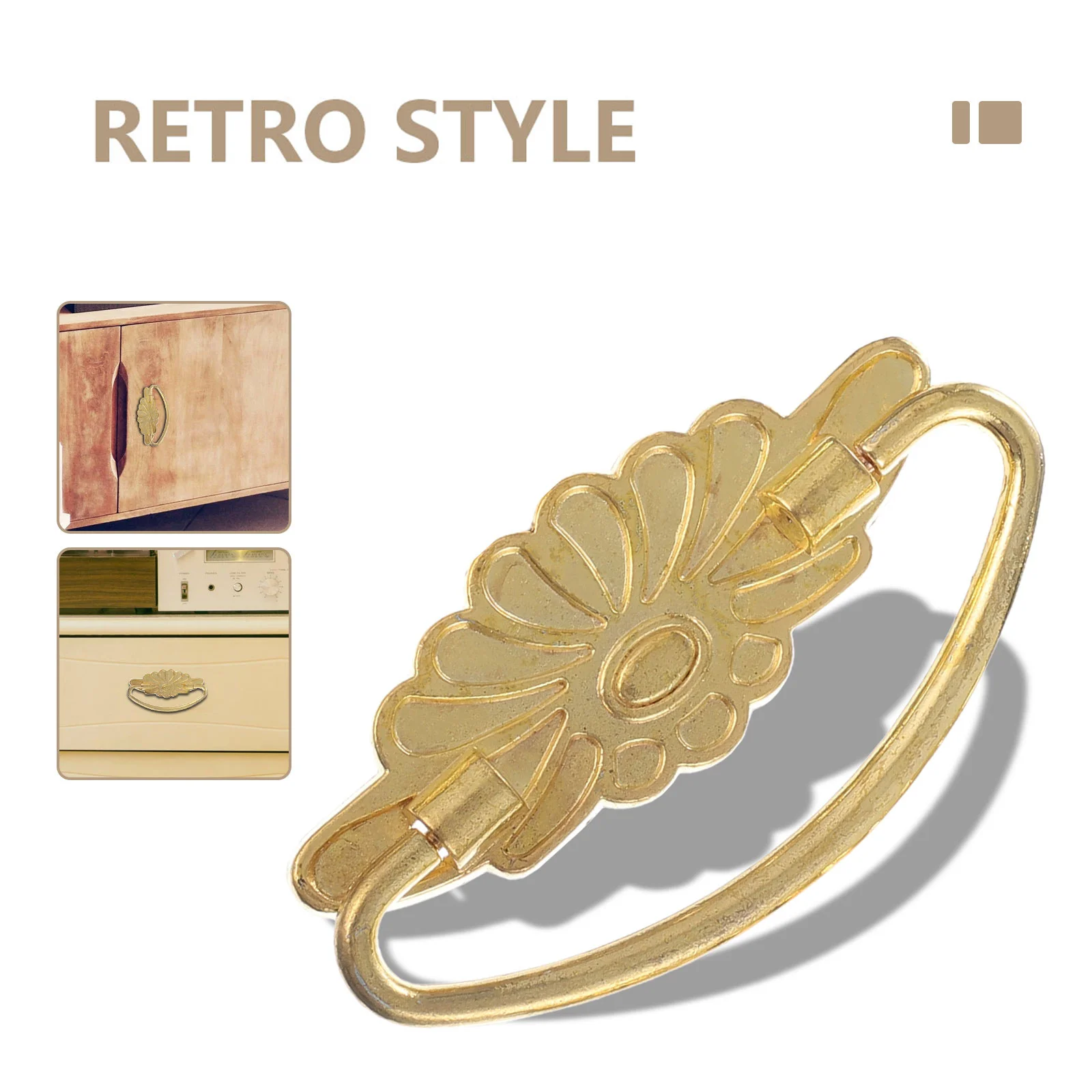 4Pcs Retro Door Pulls Durable Safe Reliable Cabinet Handles for Home Furniture Cabinet Knobs Dresser Pulls 
4Pcs Retro Door Pulls Durable Safe Reliable Cabinet Handles for Home Furniture Cabinet Knobs Dresser Pulls