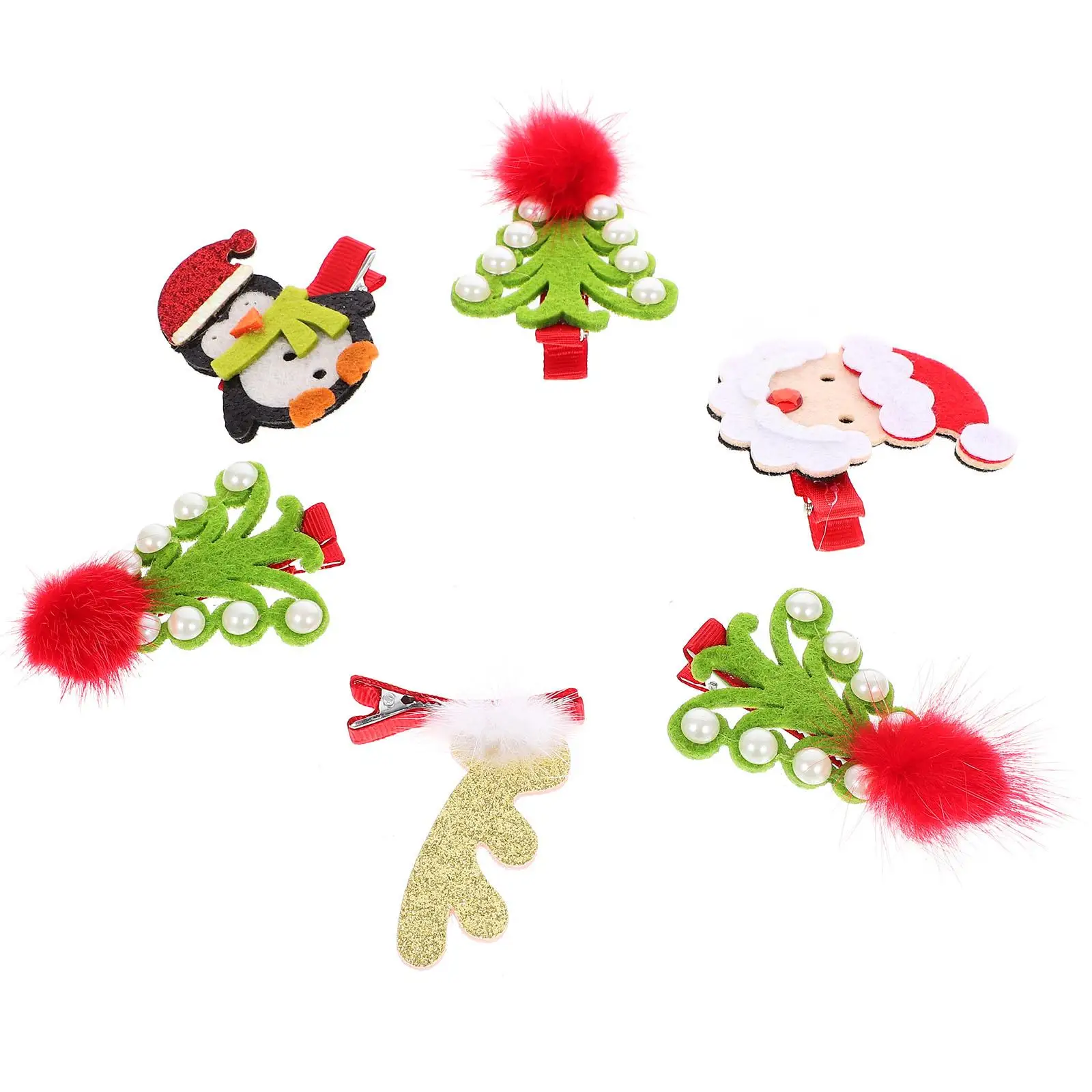 Christmas Tree Hair Clips 6 Pcs Kids Lovely Hairpin Children Barrettes Durable Christmas Party Daily Decor Fits All Styles
Christmas Tree Hair Clips 6 Pcs Kids Lovely Hairpin Children Barrettes Durable Christmas Party Daily Decor Fits All Styles