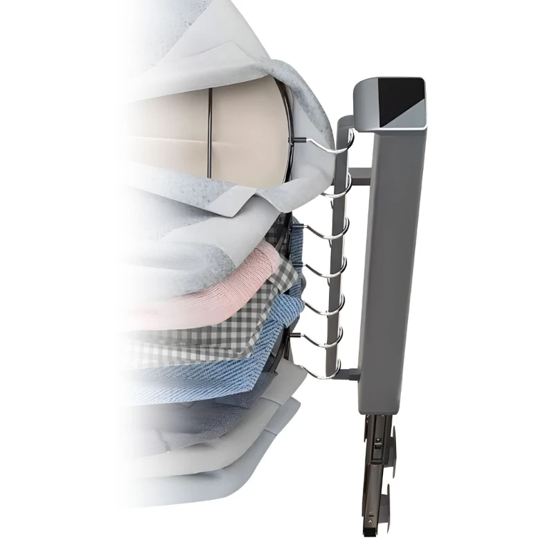 High Quality Aluminum Telescoping Clothes With Smooth Sliding Mechanism And 31cm Extension For Neat Storage
High Quality Aluminum Telescoping Clothes With Smooth Sliding Mechanism And 31cm Extension For Neat Storage