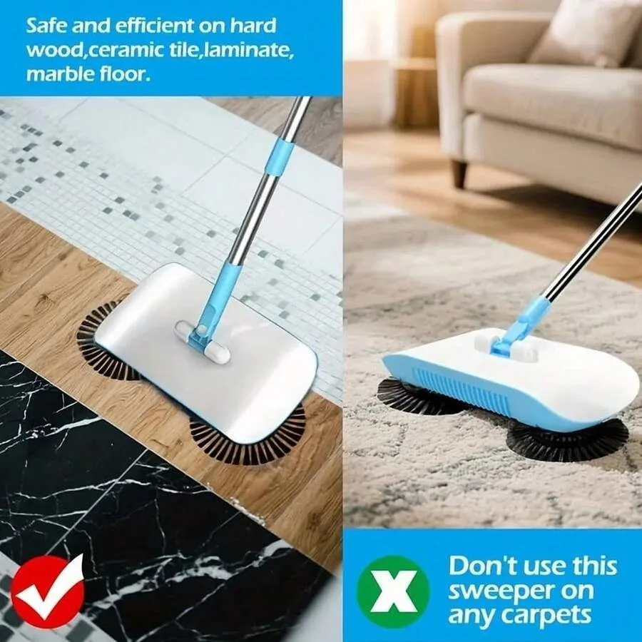 3-In-1 Sweeping Mopping Vacuuming Cleaner With Stainless Steel Handle, Wet and Dry Vacuum Cordless Floor Cleaner Dust Remover
3-In-1 Sweeping Mopping Vacuuming Cleaner With Stainless Steel Handle, Wet and Dry Vacuum Cordless Floor Cleaner Dust Remover