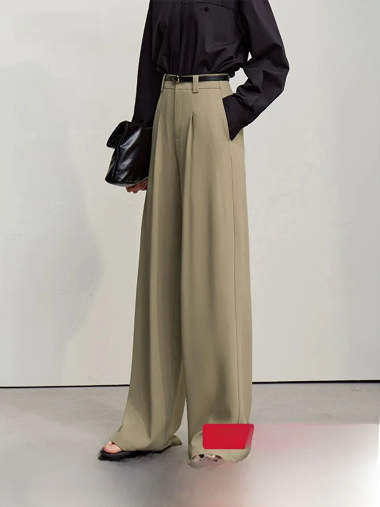 Spring New Style Women's Casual Wide Leg Pants Anti-Uv Breathable Moisture-Wicking Commute Wind Polyester Fiber Straight Tube
Spring New Style Women's Casual Wide Leg Pants Anti-Uv Breathable Moisture-Wicking Commute Wind Polyester Fiber Straight Tube