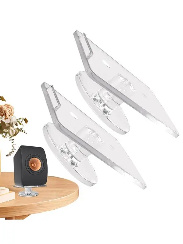 Desktop Speaker Stand 2pcs Audio Speaker Desk Riser Holder Acrylic Studio Monitor Stand Base Mount for Bedroom Living Room
Desktop Speaker Stand 2pcs Audio Speaker Desk Riser Holder Acrylic Studio Monitor Stand Base Mount for Bedroom Living Room