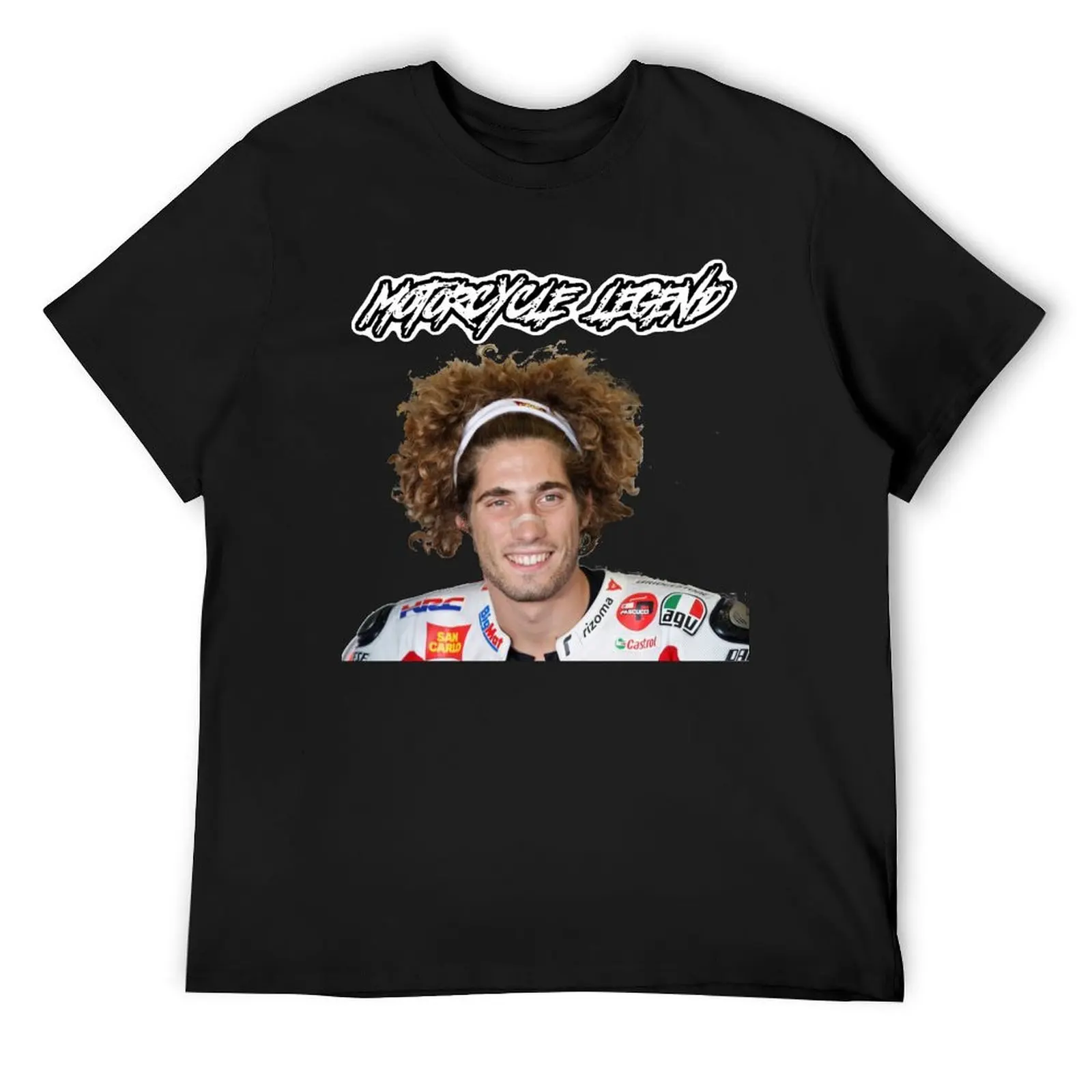 Super Sic' Marco Simoncelli, Motorcycle Legend T-Shirt street wear graphic tee shirt boys animal print mens vintage t shirts
Super Sic' Marco Simoncelli, Motorcycle Legend T-Shirt street wear graphic tee shirt boys animal print mens vintage t shirts
