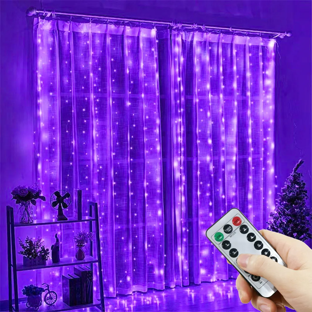 USB Curtain Light Outdoor Fairy String Lights Garden Yard Wedding Birthday Christmas Mother's Day Party Holiday Decor Lights
USB Curtain Light Outdoor Fairy String Lights Garden Yard Wedding Birthday Christmas Mother's Day Party Holiday Decor Lights