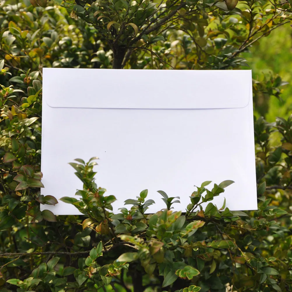 50Pcs Self-Adhesive Envelope White Paper Envelopes Smooth Surface Ideal for Weddings Birthdays Parties Holidays
50Pcs Self-Adhesive Envelope White Paper Envelopes Smooth Surface Ideal for Weddings Birthdays Parties Holidays