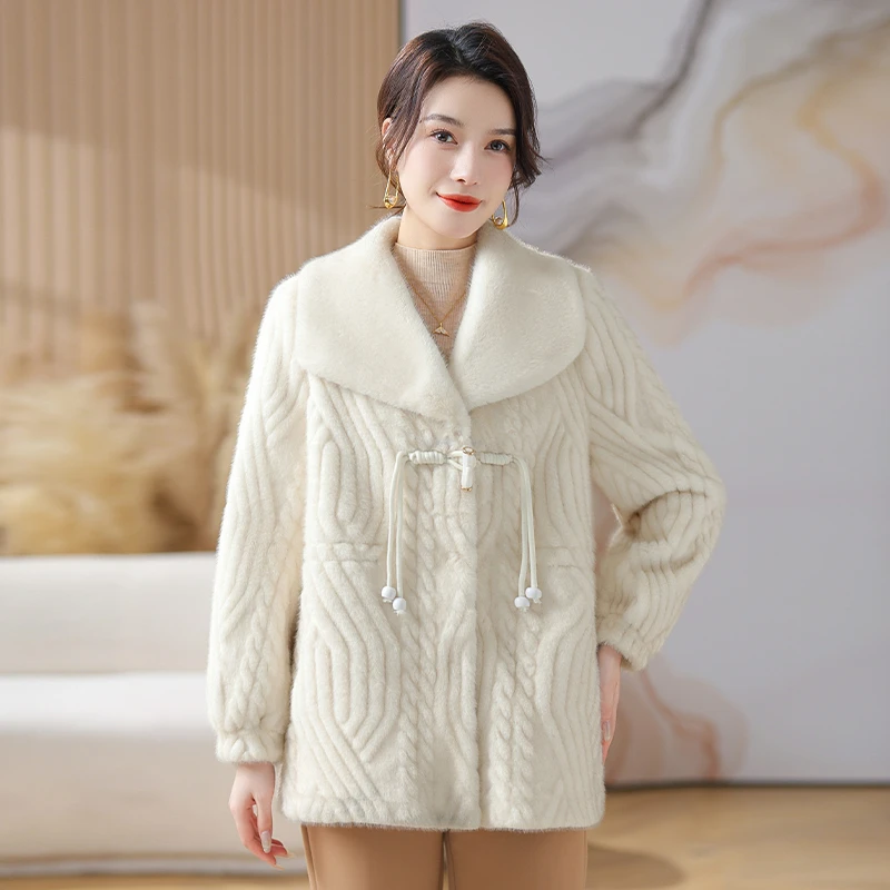 Ele Mom Winter Coat Mink Velvet Fur Inteated Women Middle Aged And ly Autumn And Winter New Sle Fur Coat
Ele Mom Winter Coat Mink Velvet Fur Inteated Women Middle Aged And ly Autumn And Winter New Sle Fur Coat