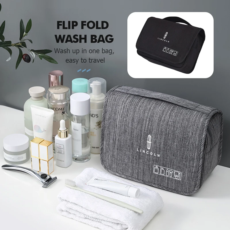 Hanging Travel Toiletry Bag Makeup Cosmetic Storage Folding Bag For Lincoln Navigator Continental Corsair MKC Nautilus Voyager
Hanging Travel Toiletry Bag Makeup Cosmetic Storage Folding Bag For Lincoln Navigator Continental Corsair MKC Nautilus Voyager