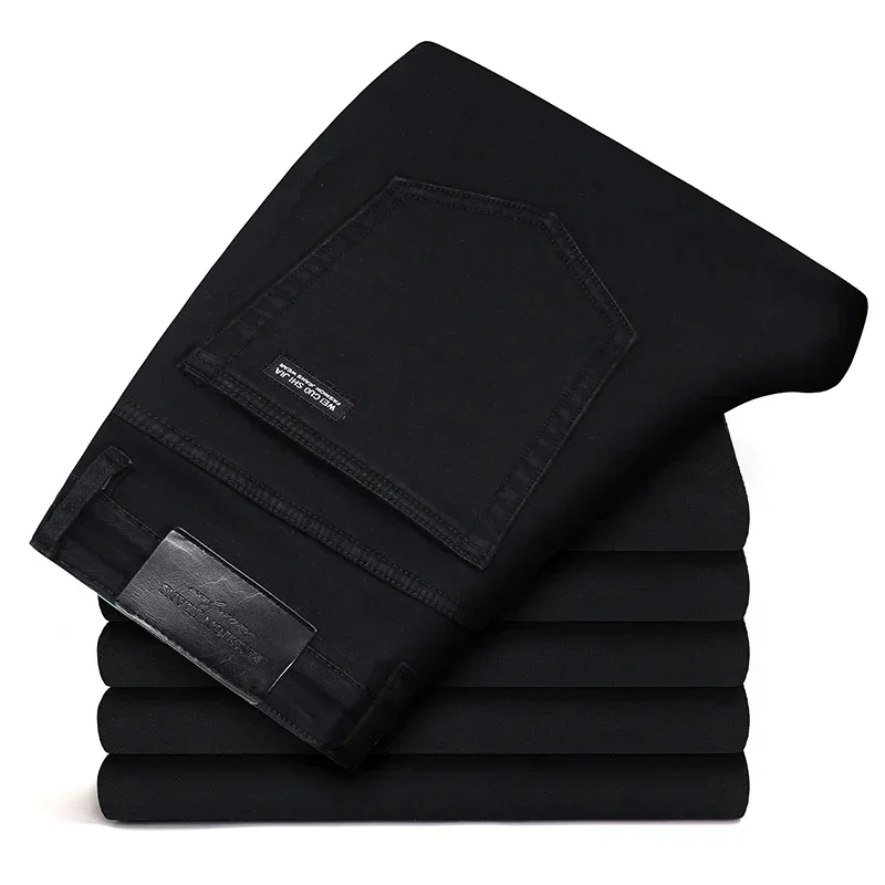 2026 New Men's Stretch Regular Fit Jeans Business Casual Classic Style Fashion Denim Trousers Male Black Blue Gray Pants
2026 New Men's Stretch Regular Fit Jeans Business Casual Classic Style Fashion Denim Trousers Male Black Blue Gray Pants