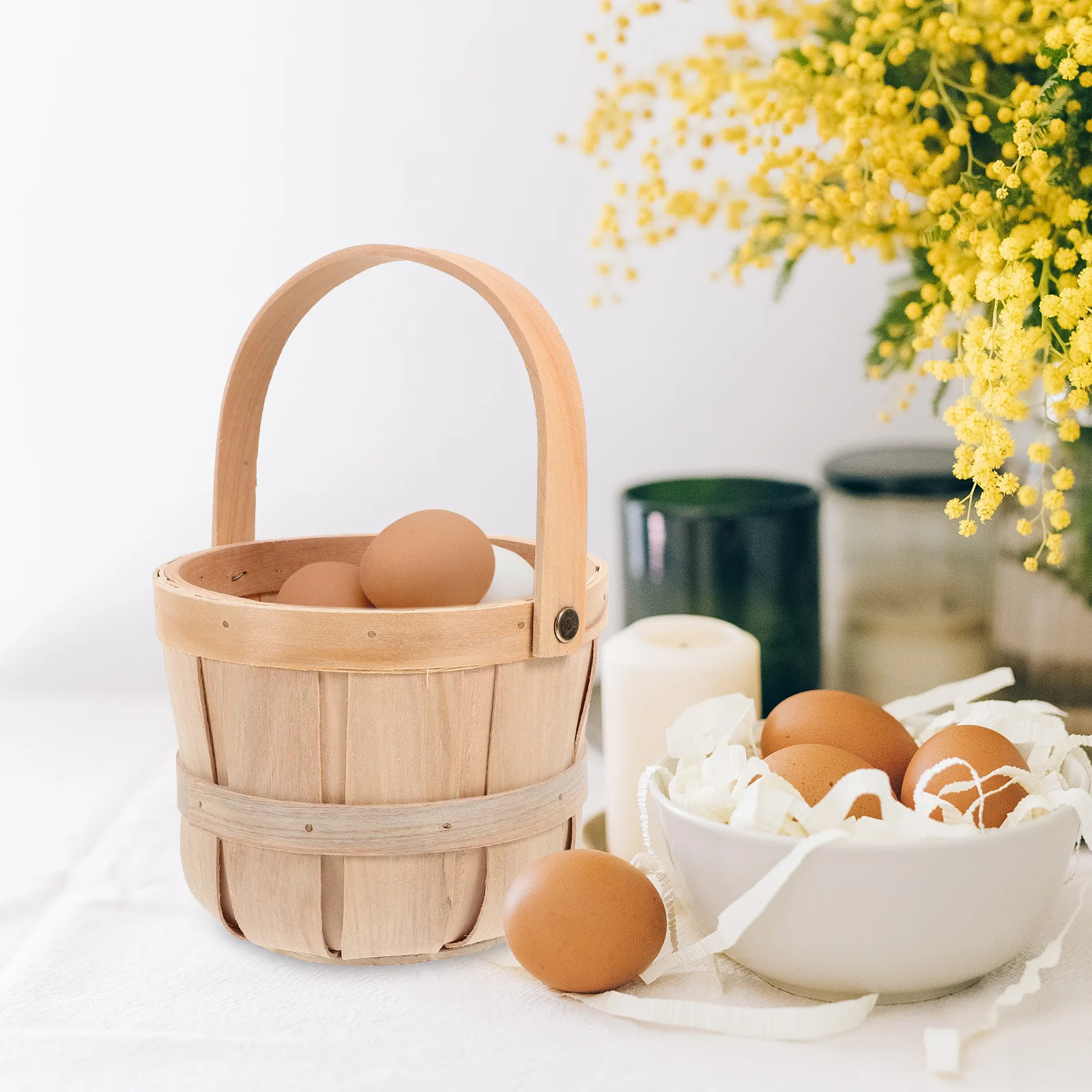 Woven Storage Basket Bamboo Fruit Basket for Kitchen Pantry Organization Egg Bread Snacks Holder Handwoven Design
Woven Storage Basket Bamboo Fruit Basket for Kitchen Pantry Organization Egg Bread Snacks Holder Handwoven Design