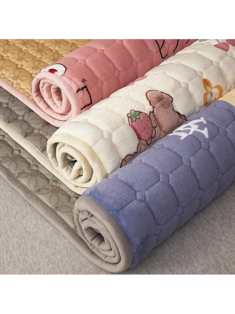Soft Milk Velvet Filled Mattress Single Student Dormitory Bed Pad Quilt Blanket Winter Fleece Double Size Bedding Accessories
Soft Milk Velvet Filled Mattress Single Student Dormitory Bed Pad Quilt Blanket Winter Fleece Double Size Bedding Accessories