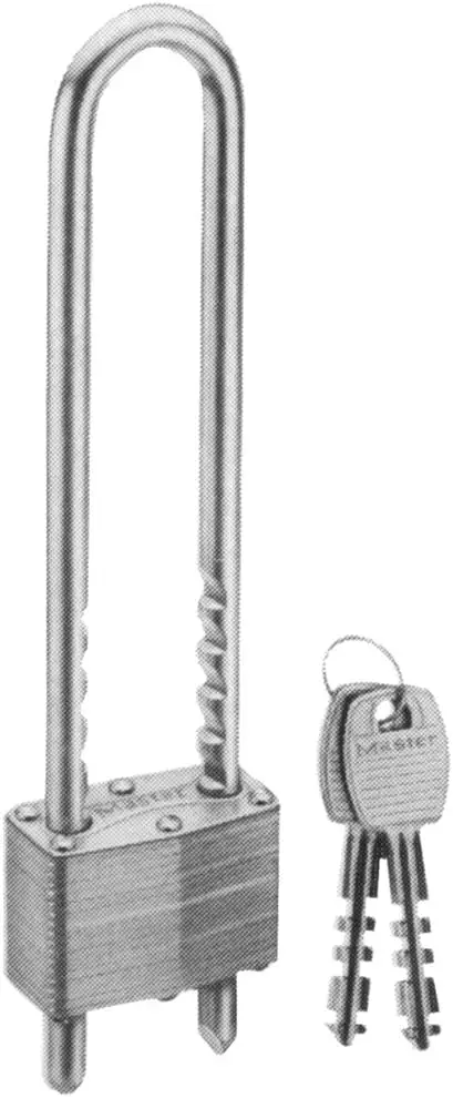 Outdoor Laminated Padlock with Extended Adjustable Shackle for Gate, Fence, Shed, Equipment, 2 Keys
Outdoor Laminated Padlock with Extended Adjustable Shackle for Gate, Fence, Shed, Equipment, 2 Keys