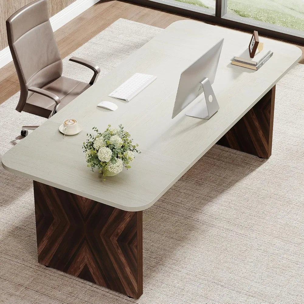 6FT Conference Table – 70.8” Rectangular Meeting Table, Modern Design for Small Boardrooms & Office Conference Use
6FT Conference Table – 70.8” Rectangular Meeting Table, Modern Design for Small Boardrooms & Office Conference Use