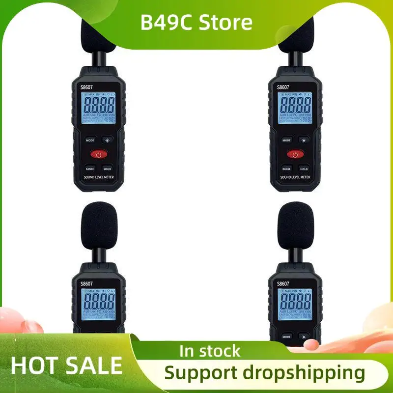 B49C 4X Digital Sound Level Noise Meter Measurement 30-130DB DB Decibel Detector Audio Tester Metro Diagnostic Tool
B49C 4X Digital Sound Level Noise Meter Measurement 30-130DB DB Decibel Detector Audio Tester Metro Diagnostic Tool