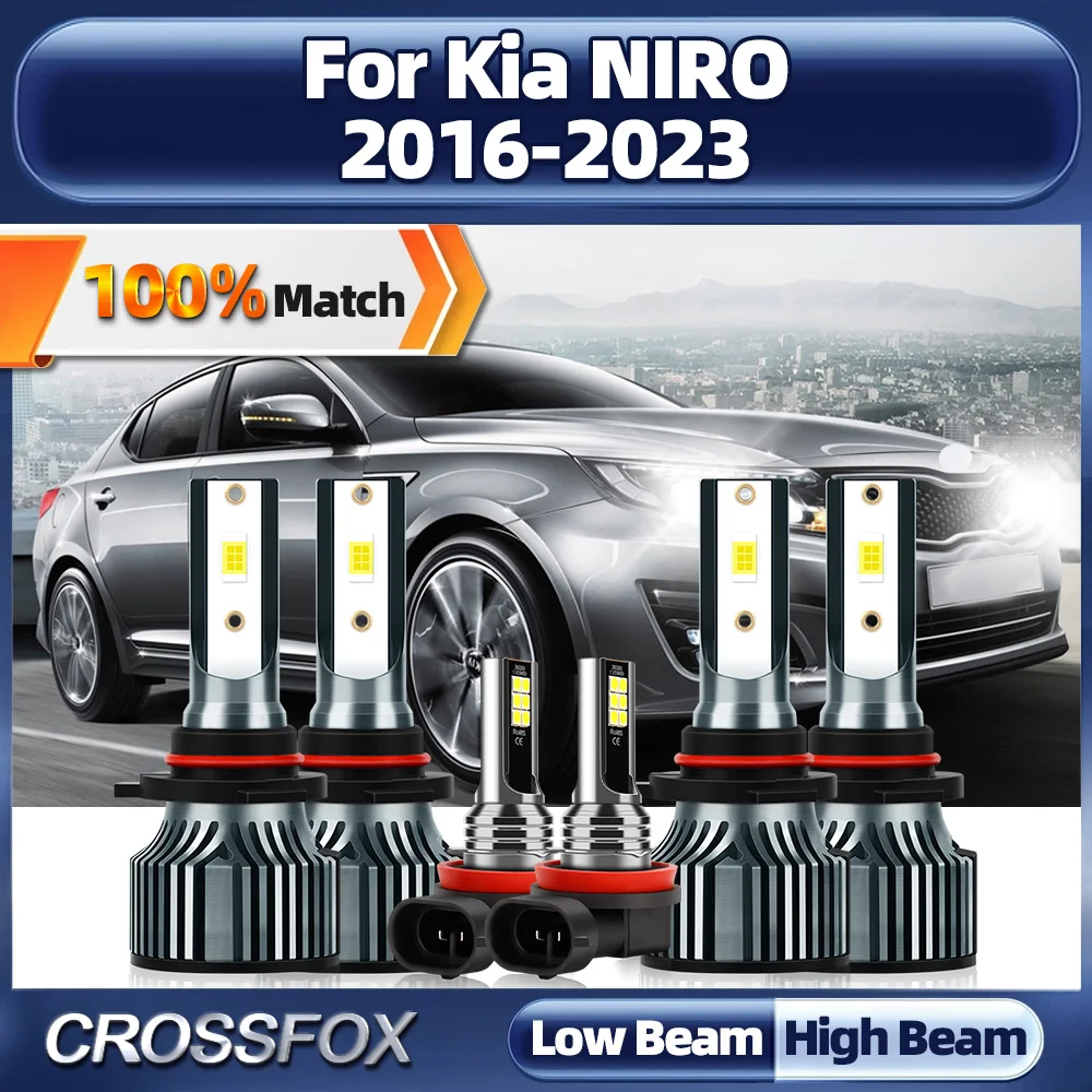 60000LM LED Headlight Bulbs 360W CSP Car Headlamps 6000K Auto Fog Lamps 12V For Kia NIRO 2016 2017 2018 2019 2020 2021 2022 2023
60000LM LED Headlight Bulbs 360W CSP Car Headlamps 6000K Auto Fog Lamps 12V For Kia NIRO 2016 2017 2018 2019 2020 2021 2022 2023