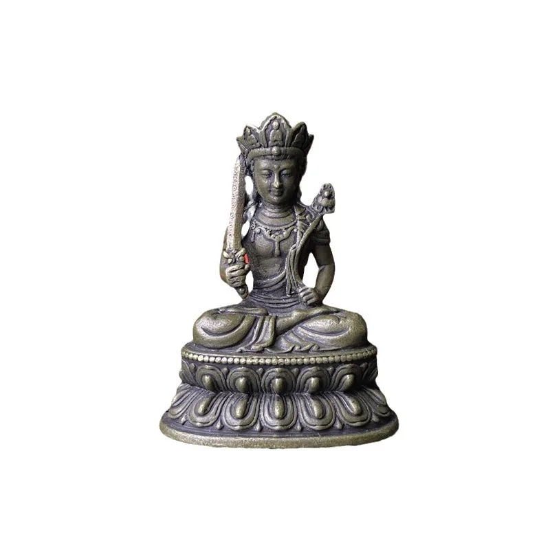 Tibetan bronze statue carry pocket Buddha Manjushri Puxian Guanyin retro bronze sculpture
Tibetan bronze statue carry pocket Buddha Manjushri Puxian Guanyin retro bronze sculpture