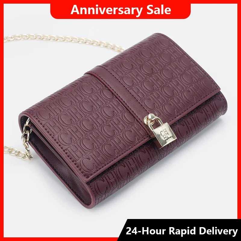 CH Exquisite Fashionable Letter Printed Chain Lock Design Classic Women's Handbag High-quality PU Material New Women's Handbag
CH Exquisite Fashionable Letter Printed Chain Lock Design Classic Women's Handbag High-quality PU Material New Women's Handbag