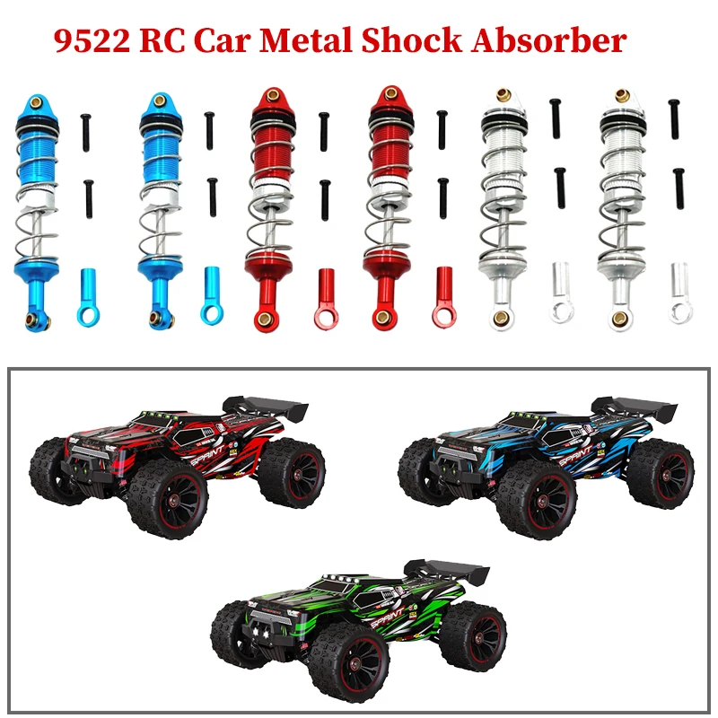 4pcs Metal Upgrade Spring shock absorber Applicable to SCY 9522 9522PRO 1:16 High-speed RC Car Upgrade Parts Accessories
4pcs Metal Upgrade Spring shock absorber Applicable to SCY 9522 9522PRO 1:16 High-speed RC Car Upgrade Parts Accessories