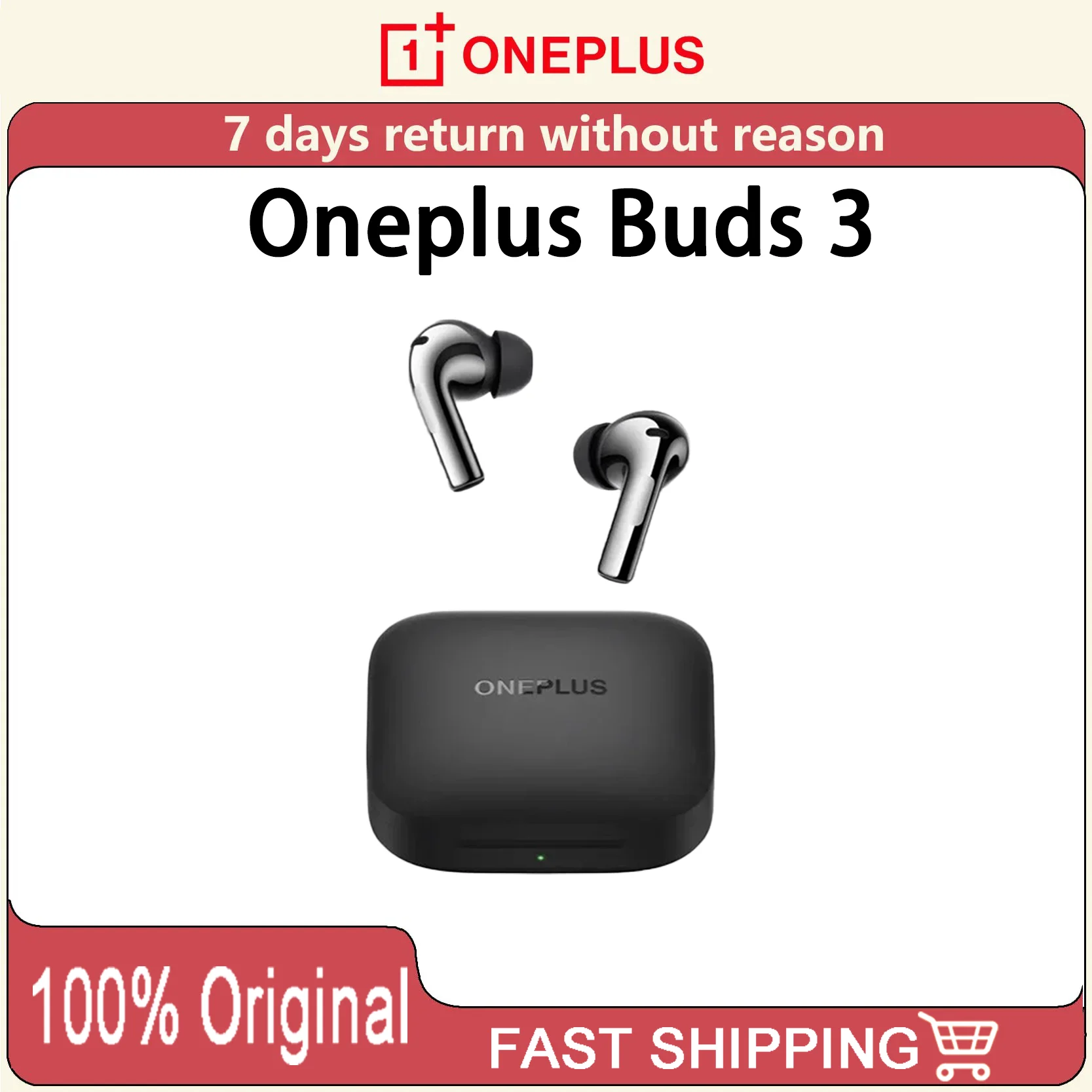 Original OPPO OnePlus Buds 3 In Ear Wireless Bluetooth Headphones Active Noise Cancelling Waterproof Sport Earbuds
Original OPPO OnePlus Buds 3 In Ear Wireless Bluetooth Headphones Active Noise Cancelling Waterproof Sport Earbuds