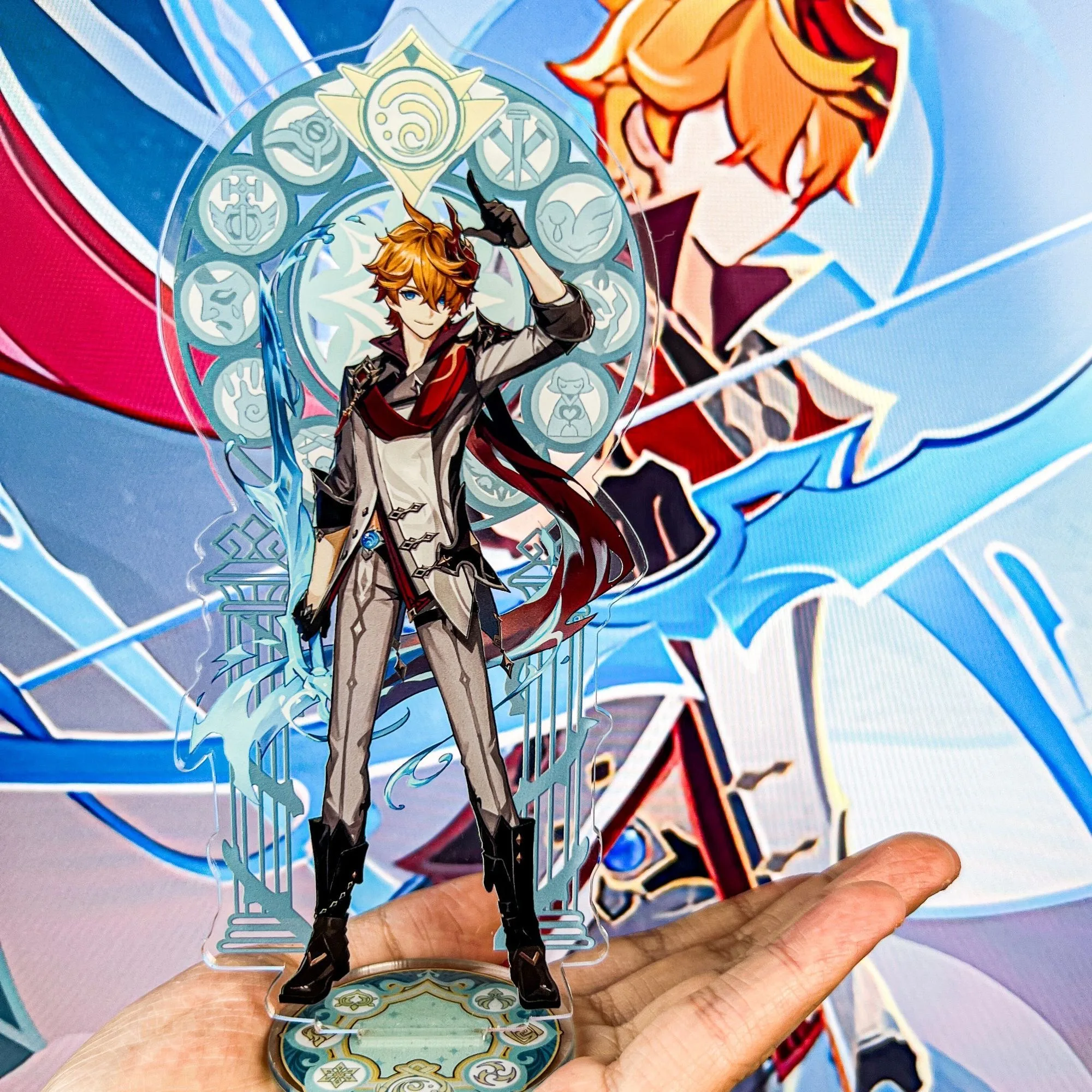 Mihoyo Genshin Impact Tartaglia 2025 Two-Dimensional Acrylic Standing Plates Children's Toys Desktop Decoration Games Collection
Mihoyo Genshin Impact Tartaglia 2025 Two-Dimensional Acrylic Standing Plates Children's Toys Desktop Decoration Games Collection