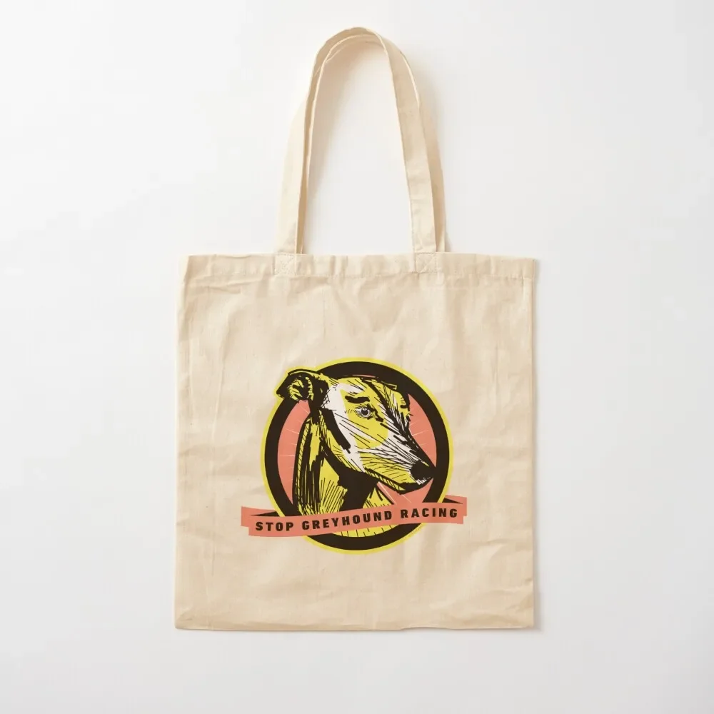 Stop Greyhound Racing Tote Bag shopping bag Women's shopper reusable grocery bags
Stop Greyhound Racing Tote Bag shopping bag Women's shopper reusable grocery bags