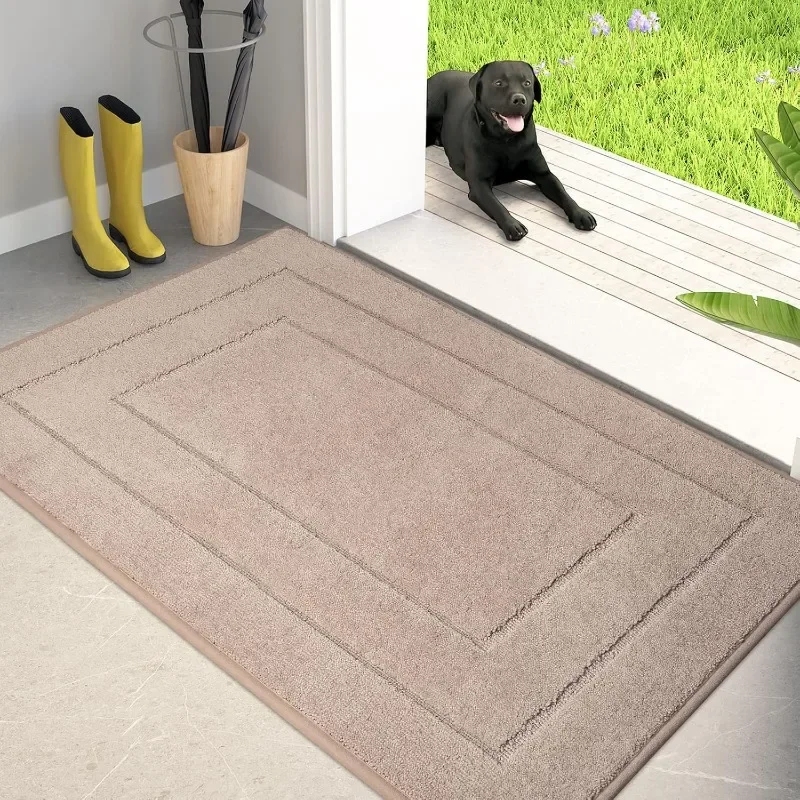 Dirt Trapper Door Mat 34" X 59", Non-Slip/Skid Machine Washable Entryway Area Rug, Dog Doormat, Super Absorbent Welcome
Dirt Trapper Door Mat 34" X 59", Non-Slip/Skid Machine Washable Entryway Area Rug, Dog Doormat, Super Absorbent Welcome