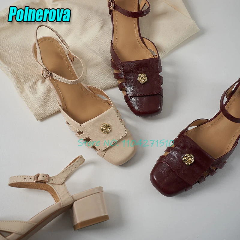 Summer Square Toe Thick Heel Gladiator Sandals for Women Roman Style Retro Ankle Buckle Pumps Elegant Ladies Party Dress Shoes
Summer Square Toe Thick Heel Gladiator Sandals for Women Roman Style Retro Ankle Buckle Pumps Elegant Ladies Party Dress Shoes