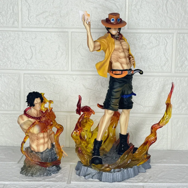 One Piece Ace Anime Action Figure 26.5cm Pvc Statue Portgas D Ace Collectible Model Desk Decor Ideal Boy Birthday Gift
One Piece Ace Anime Action Figure 26.5cm Pvc Statue Portgas D Ace Collectible Model Desk Decor Ideal Boy Birthday Gift