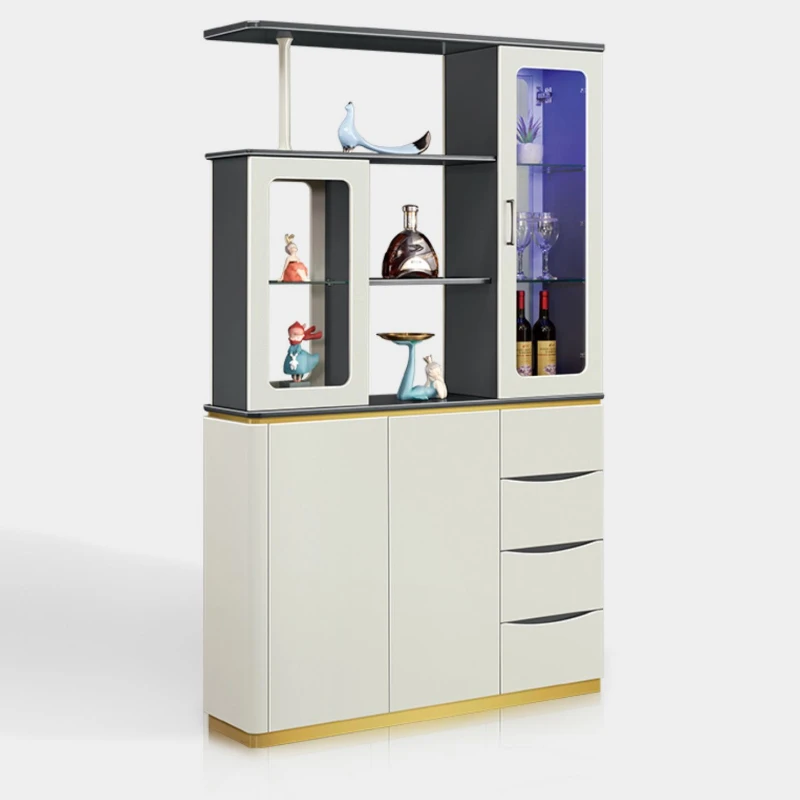 Modern minimalist partition cabinet in the hallway, integrated liquor cabinet, shoe cabinet, wall storage cabinet, household use
Modern minimalist partition cabinet in the hallway, integrated liquor cabinet, shoe cabinet, wall storage cabinet, household use