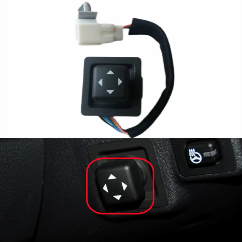 Telescopic Steering Adjustment Button Column Tilt Switch For Hyundai Veracruz IX55 Azera KIA K7 Cadenza Mohave Borrego
Telescopic Steering Adjustment Button Column Tilt Switch For Hyundai Veracruz IX55 Azera KIA K7 Cadenza Mohave Borrego