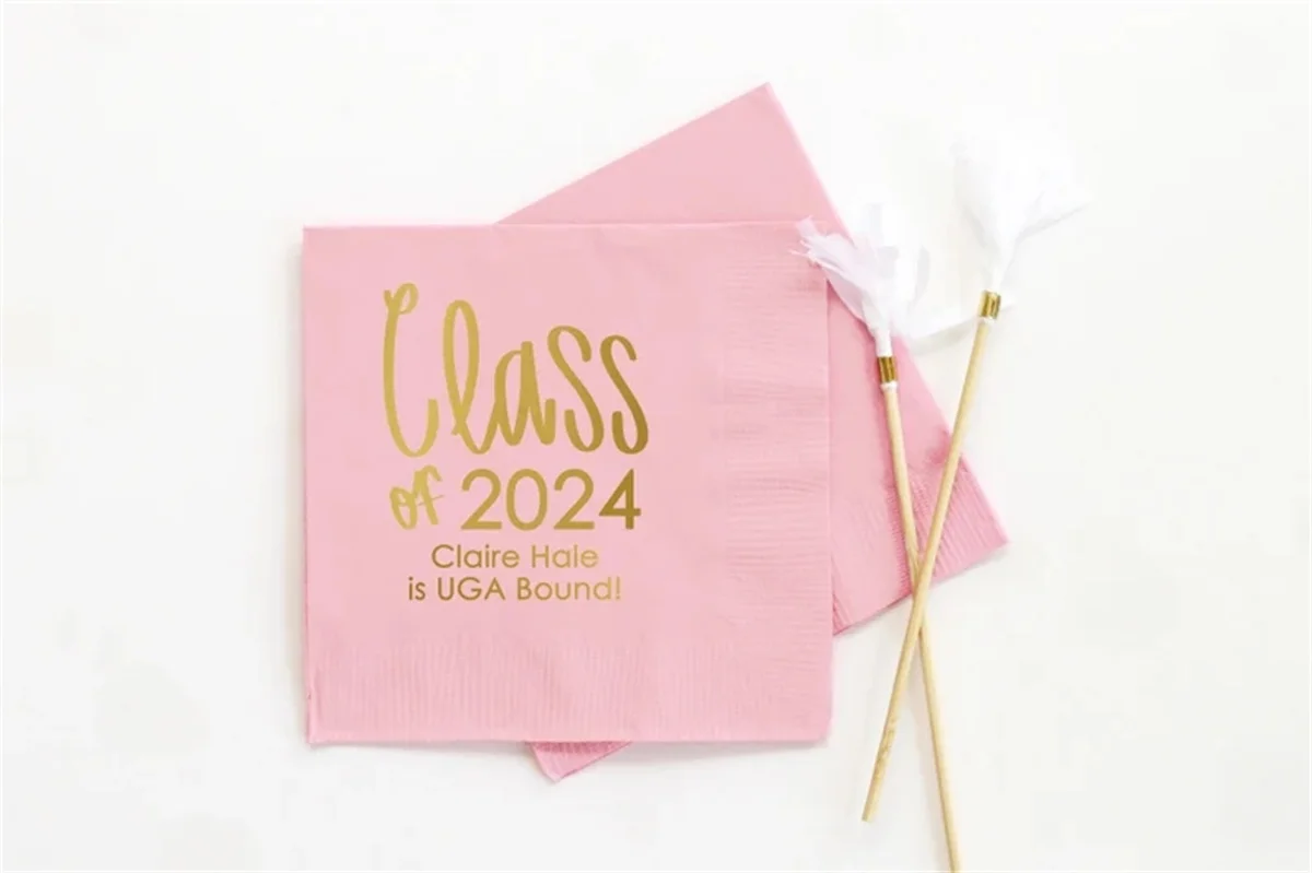 50 PCS Class of 2024 Napkins Personalized Graduation Napkins Custom Beverage Napkins Graduation Party Supplies 2024 Grad Party C
50 PCS Class of 2024 Napkins Personalized Graduation Napkins Custom Beverage Napkins Graduation Party Supplies 2024 Grad Party C