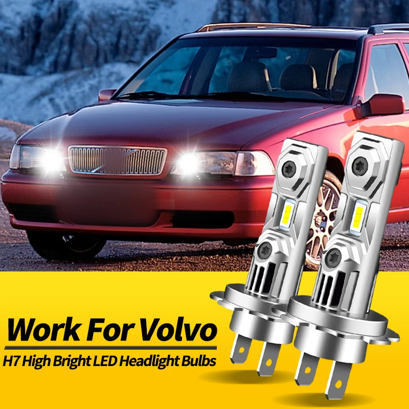 1/2PCS 12V LED Headlight Bulbs H7 Hi/Low Beams Canbus For Volvo S70 Saden 4-door 98-02 V70 C70 98-00 V40 00-04 Car Accessories
1/2PCS 12V LED Headlight Bulbs H7 Hi/Low Beams Canbus For Volvo S70 Saden 4-door 98-02 V70 C70 98-00 V40 00-04 Car Accessories