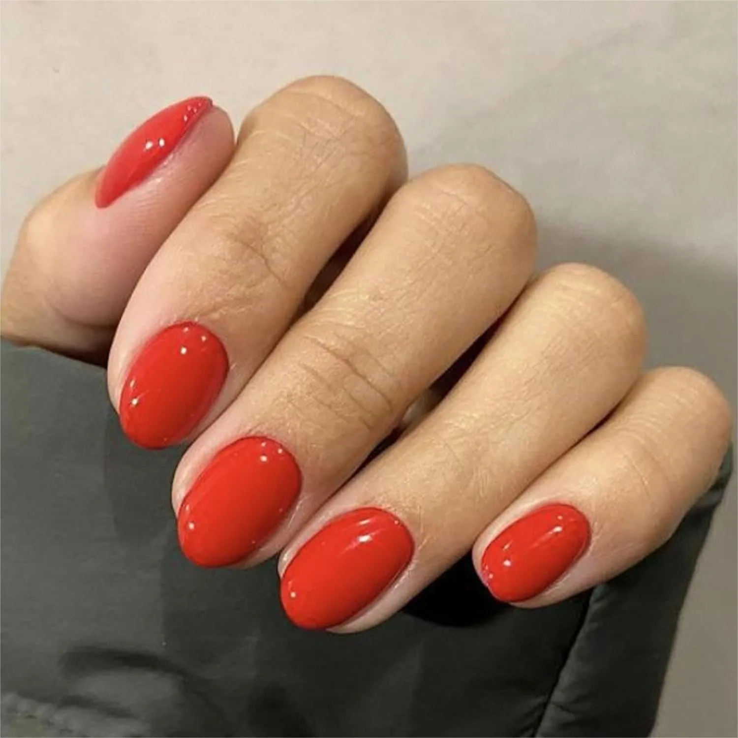 Red Short Oval Press on Nails Set with Glue, Tabs, File, Prep Pads, 32Pcs 16 Sizes for Women Gift
Red Short Oval Press on Nails Set with Glue, Tabs, File, Prep Pads, 32Pcs 16 Sizes for Women Gift