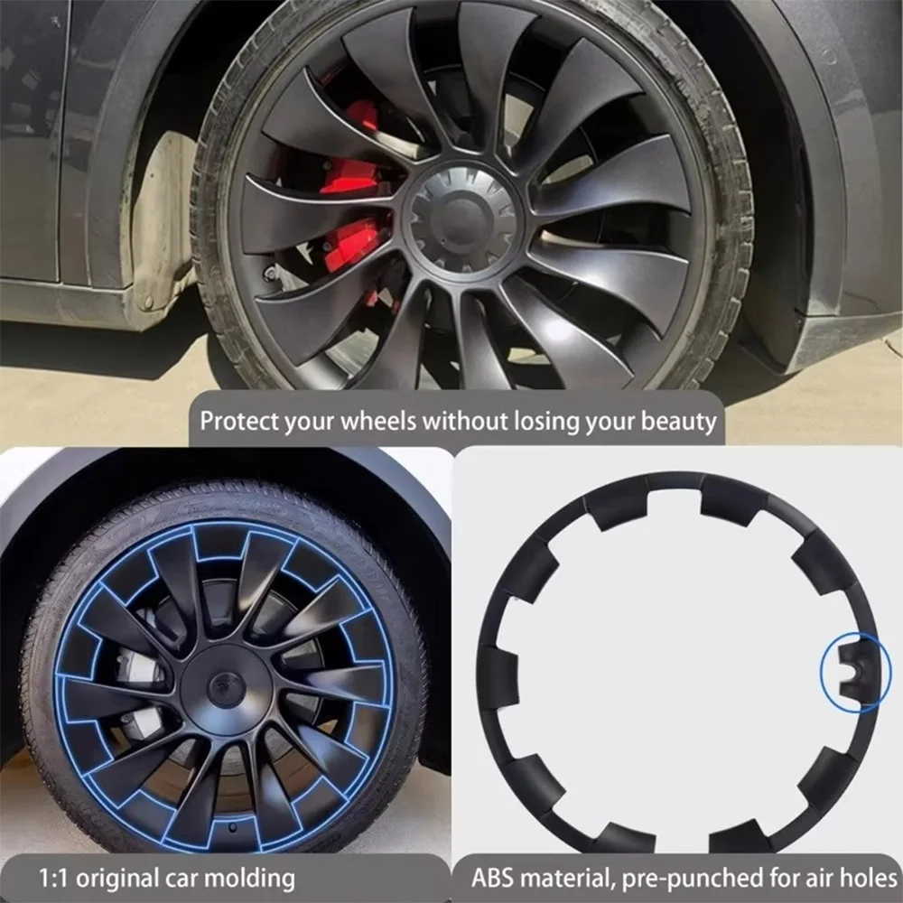 21-дюймовая крышка ступицы турбины, накладка на обод колеса для модели Y 2021-2023, защитные пленки из АБС-пластика, аксессуары 2023 года
21-дюймовая крышка ступицы турбины, накладка на обод колеса для модели Y 2021-2023, защитные пленки из АБС-пластика, аксессуары 2023 года