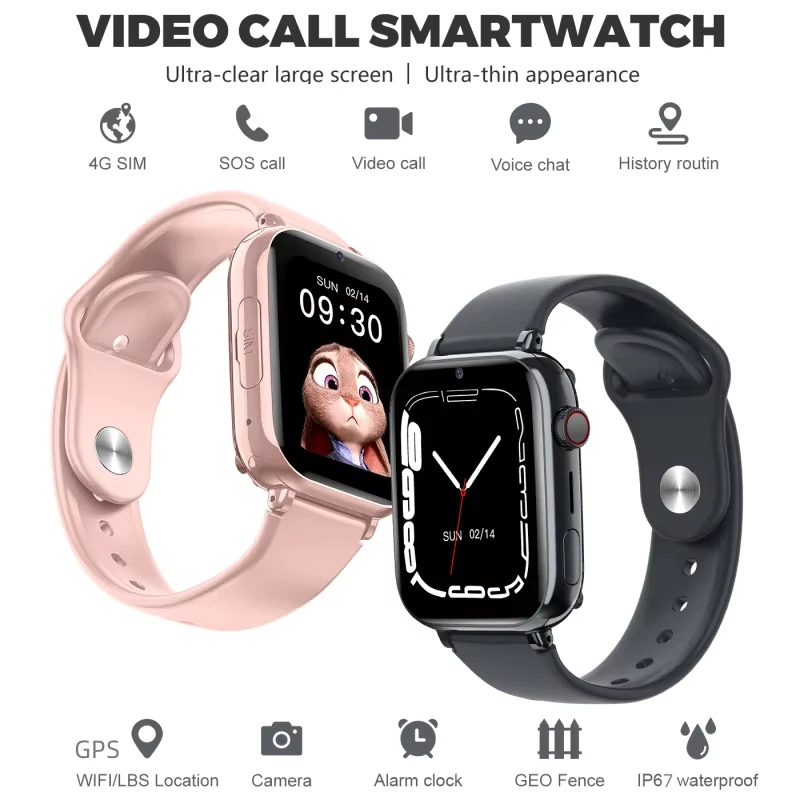 Kids Smart Watch Phone GPS Tracker WIFI LBS Location Video Call Ultra Case Baby Sound Monitoring 4G SmartWatch for Xiaomi LT38
Kids Smart Watch Phone GPS Tracker WIFI LBS Location Video Call Ultra Case Baby Sound Monitoring 4G SmartWatch for Xiaomi LT38