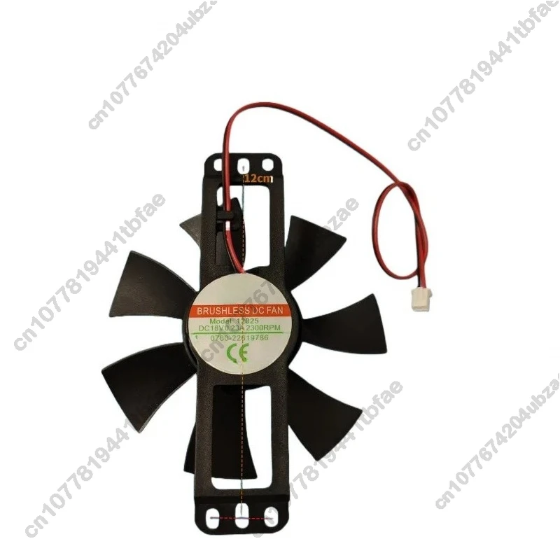 18V Electric Stove Fan Medium Size 12025 0.23A 2300RPM BRUSHLESS DC FAN
18V Electric Stove Fan Medium Size 12025 0.23A 2300RPM BRUSHLESS DC FAN