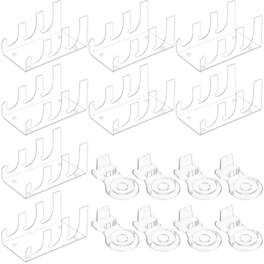 16 pack Acrylic China Dinnerware Display Stand 8 Pcs 3 Tiers Clear Plate Dish Platters Setting Holder and 8 Pcs Tea Cup Saucer
16 pack Acrylic China Dinnerware Display Stand 8 Pcs 3 Tiers Clear Plate Dish Platters Setting Holder and 8 Pcs Tea Cup Saucer